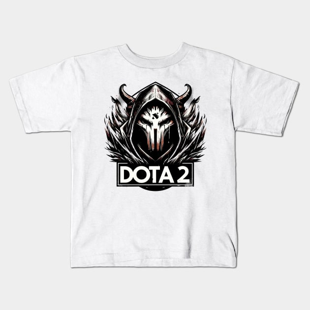 DOTA 2 Kids T-Shirt by aswIDN